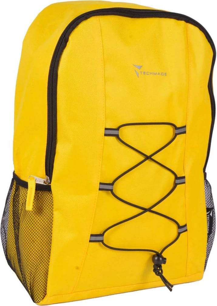 Çantë shpine Techmade Zaino Sport Style 18L, e verdhë