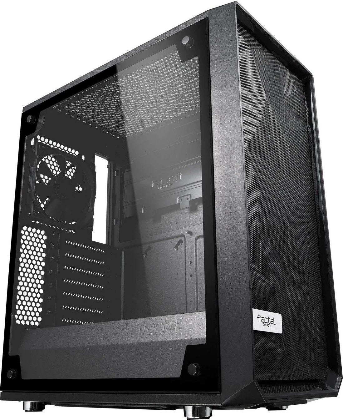 Kasë Fractal Design Meshify C, Midi Tower, e zezë