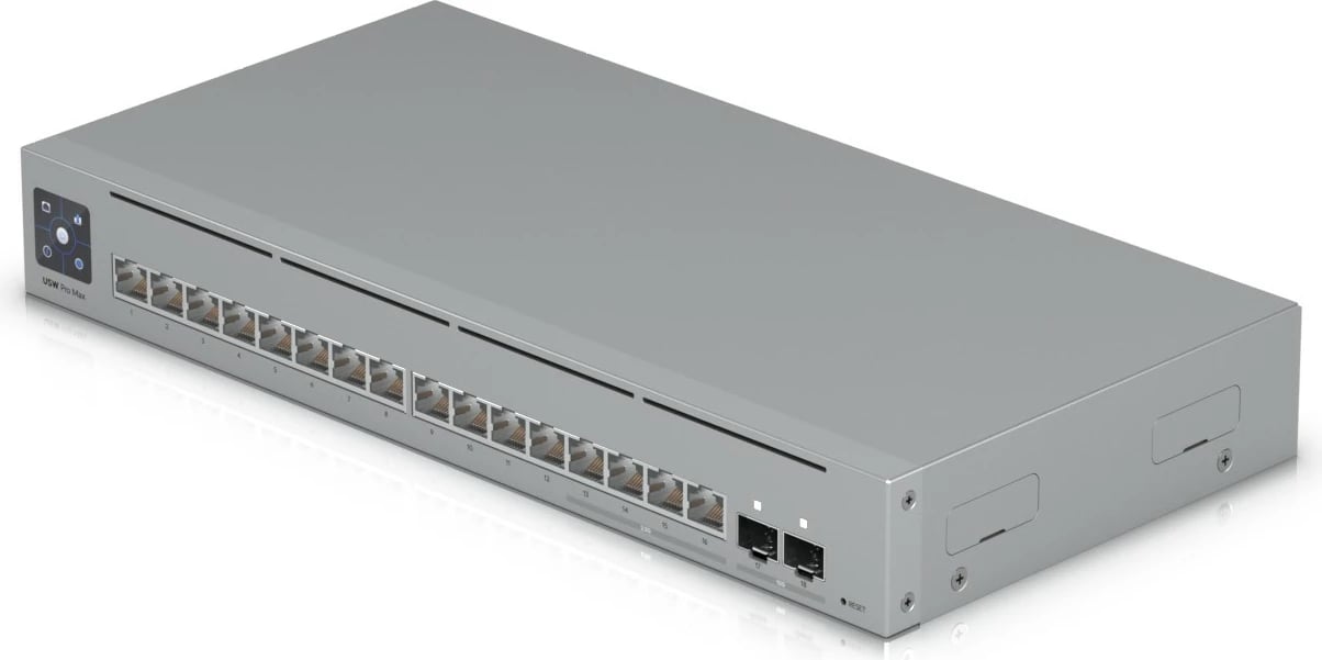 Switch Ubiquiti Pro Max 16, L3, 2.5G Ethernet, Rack mounting, 1U