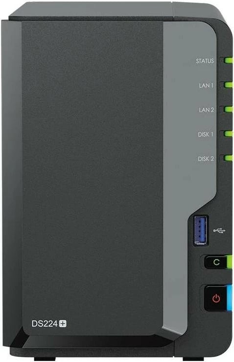 NAS Synology DS224+, 2x 4TB