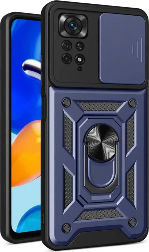 Mbështjellës për telefon MTK Moveteck Xiaomi Redmi Note 11 Pro, i zi