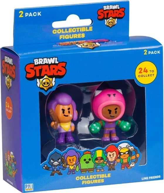 Figura koleksionuese Brawl Stars, P.M.I. Kids World, 2 Pack