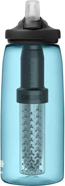 Shishe me filtër CamelBak eddy+ 1L, e filtruar nga LifeStraw, True Blue