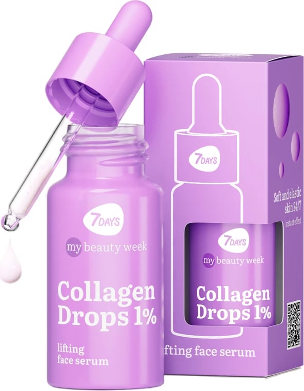 Serum 7days Collagen Drops 1%, 20 ml