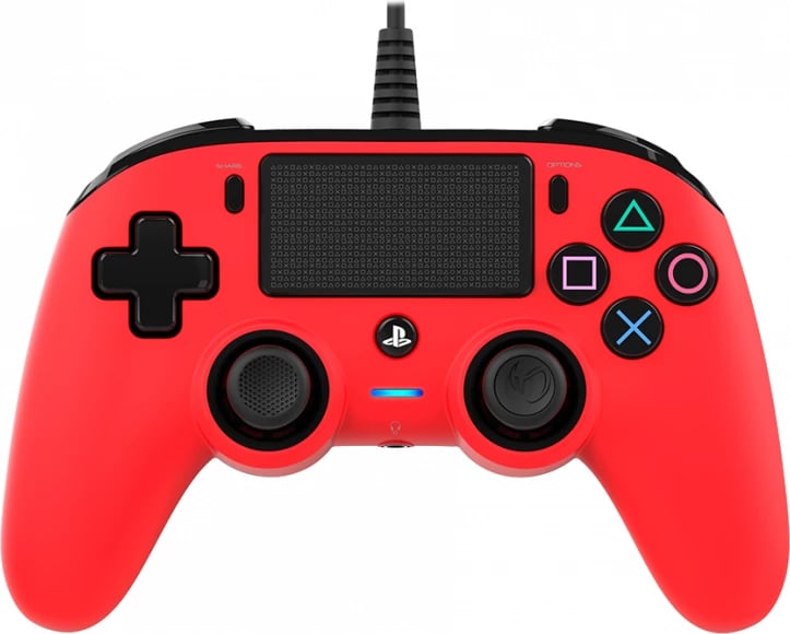 Kontroller për konzolën PS4, Nacon, 3m, i kuq 