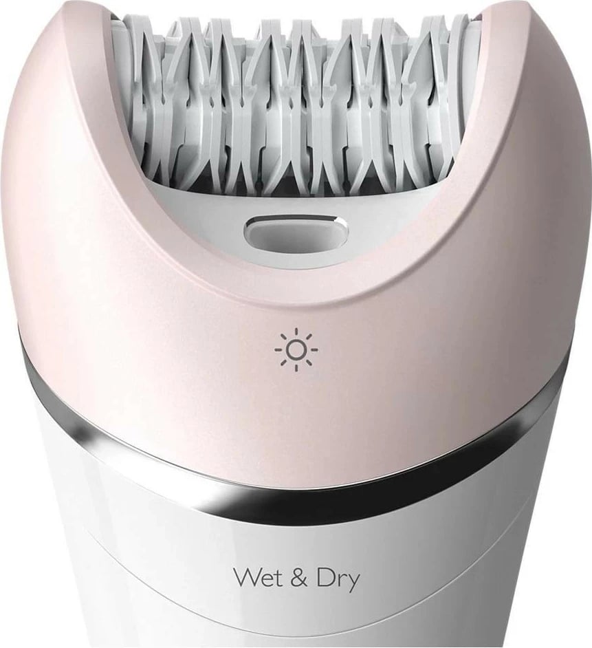 Epilator Philips Series 8000 BRE721/00, bardhë-rozë