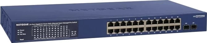 Switch NETGEAR GS724TP-300EUS, Gigabit Ethernet, PoE, Blu