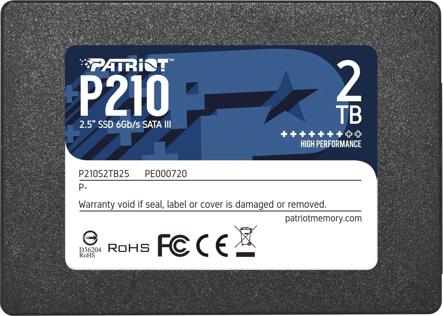 Disk SSD Patriot P210, 2TB