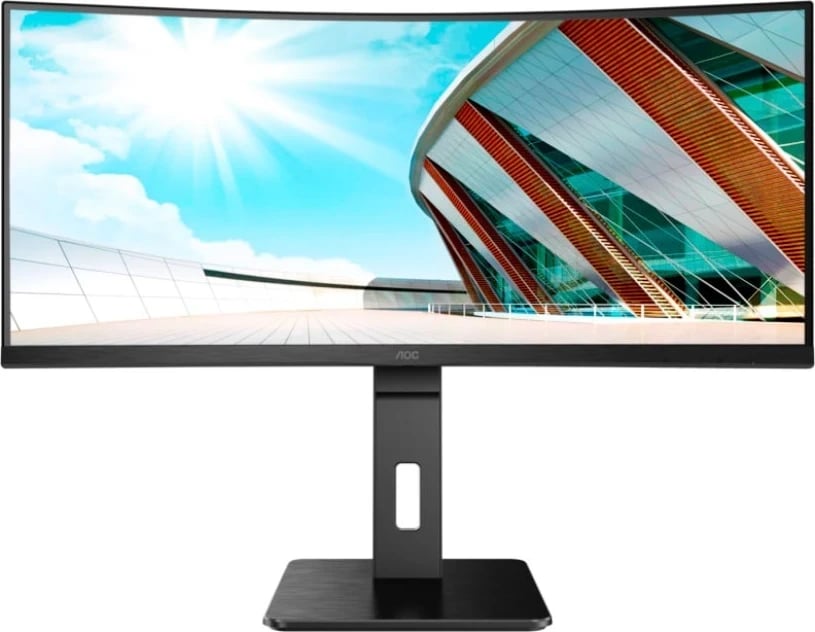 Monitor AOC CU34P2A, 34'', Ultra Wide HD, i zi