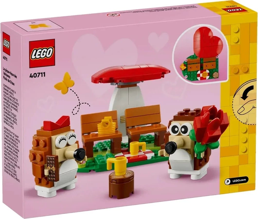 Lodra LEGO 40711 Hedgehog Picnic Date