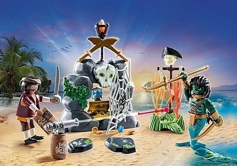 Seti i ndërtimit Playmobil Pirates, Kërkimi i Thesarit