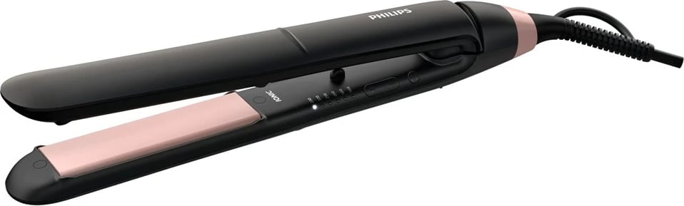 Drejtuese për flokë Philips BHS378/00, e zezë / rozë 