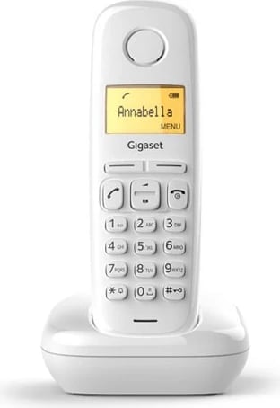 Telefon  Gigaset A170, wireless,  i bardhë 