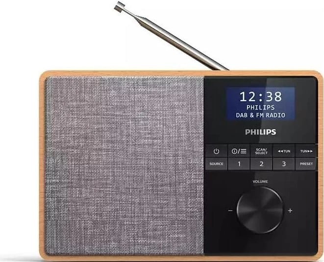 Radio Philips TAR5505, Bluetooth, ngjyrë kafe