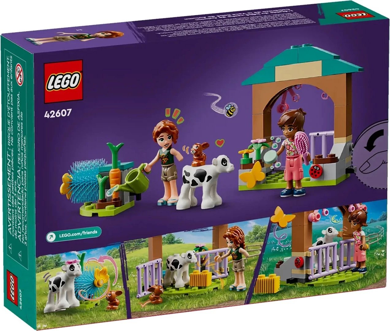 Set LEGO Friends 42607, Stalla e Viçit të Vogël