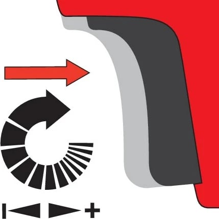 Drejtues elektrik Yato YT-82071, 5500 RPM, i zi, i kuq