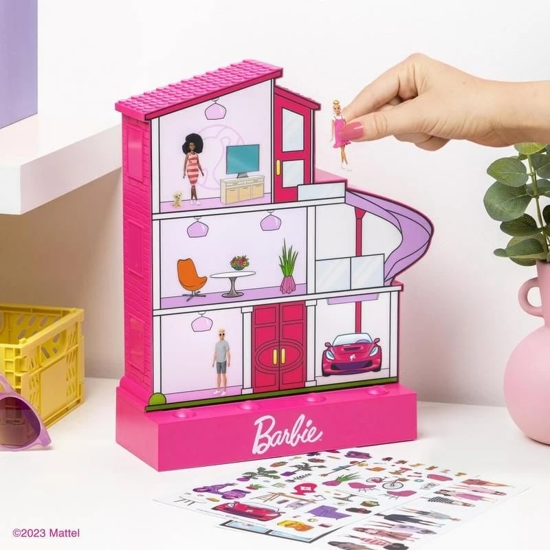 Dritë dekorative Paladone Barbie Dreamhouse me sticker-a