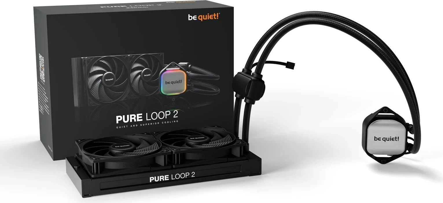 Pllakë amë be quiet! Pure Loop 2, 240mm, e zeza