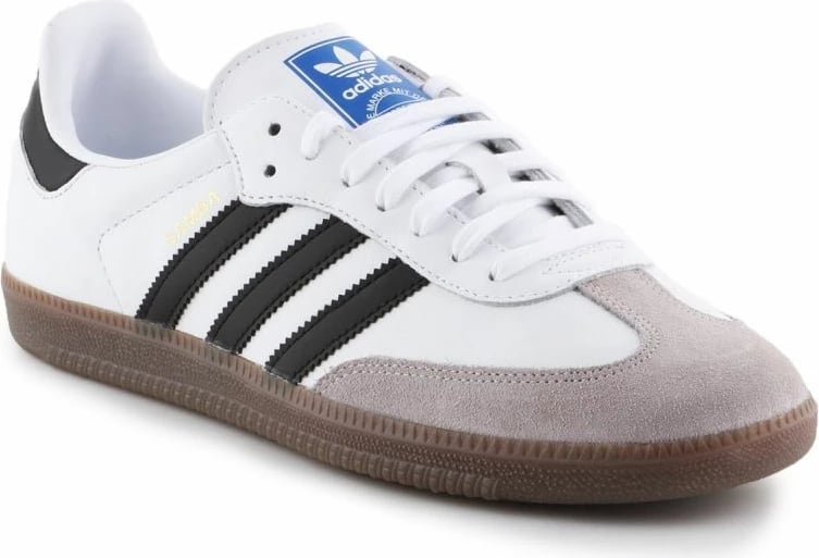 Këpucë adidas Samba OG M B75806 për meshkuj, të bardha