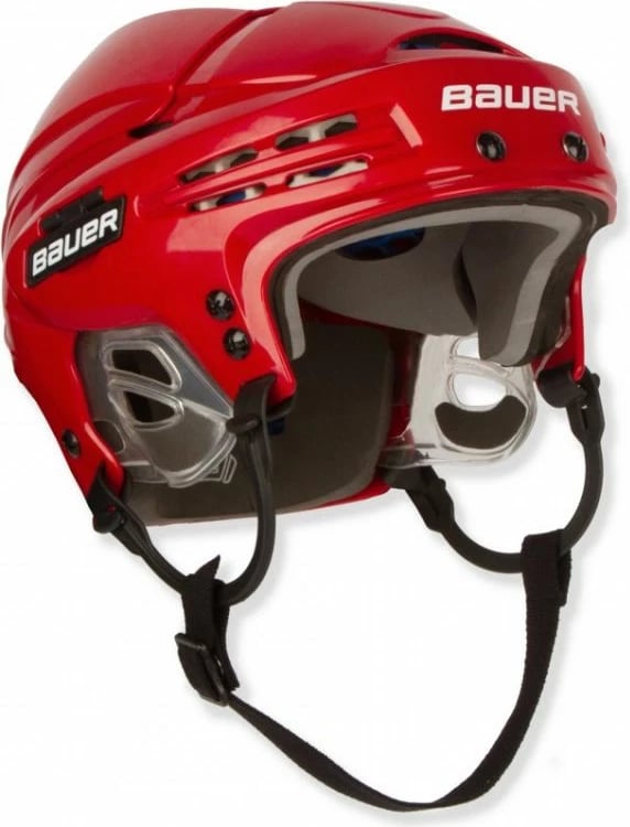 Helmetë për hockey Bauer, për meshkuj dhe femra, bardhë dhe e zezë