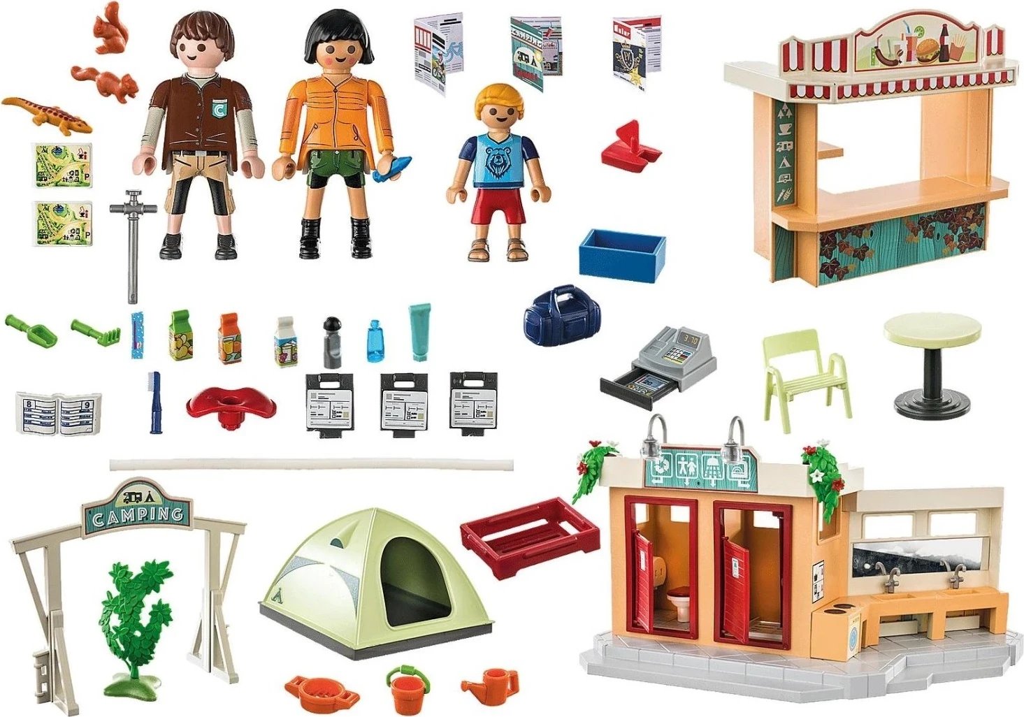 Seti i Kempingut Playmobil Family & Fun 71424