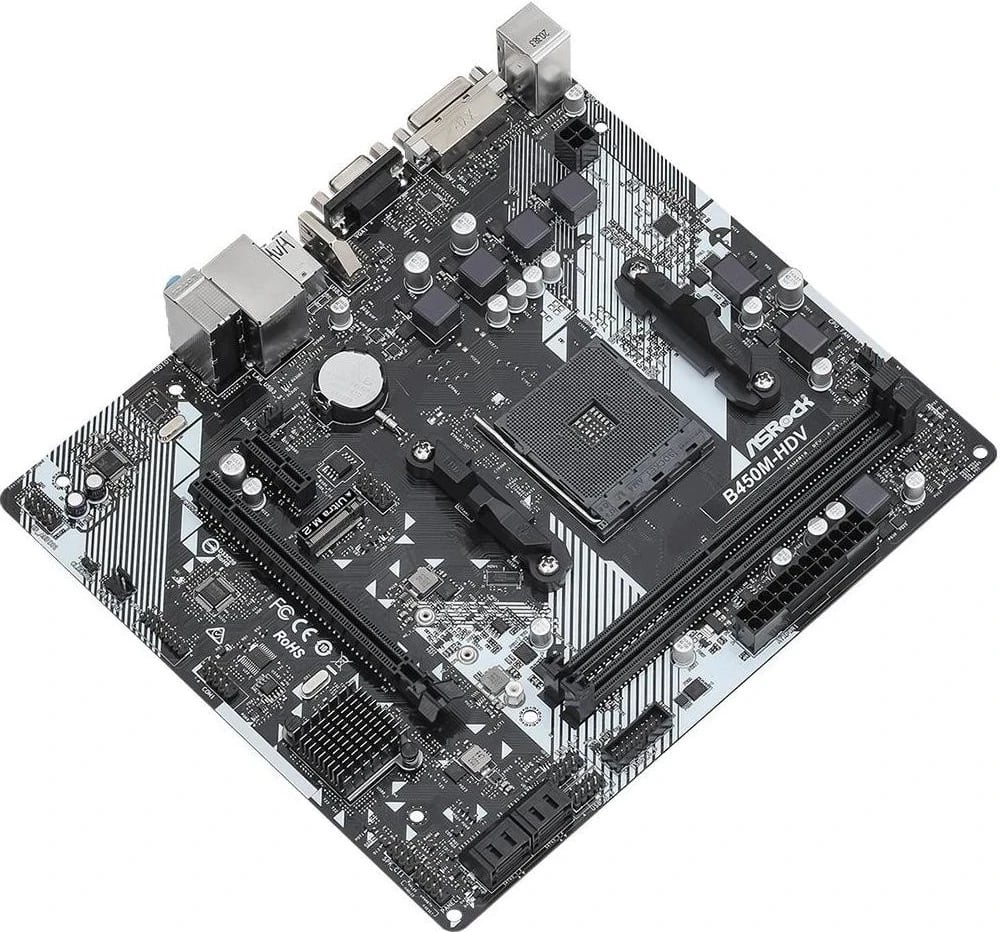 Plaka amë, ASRock, B450M-HDV R4.0