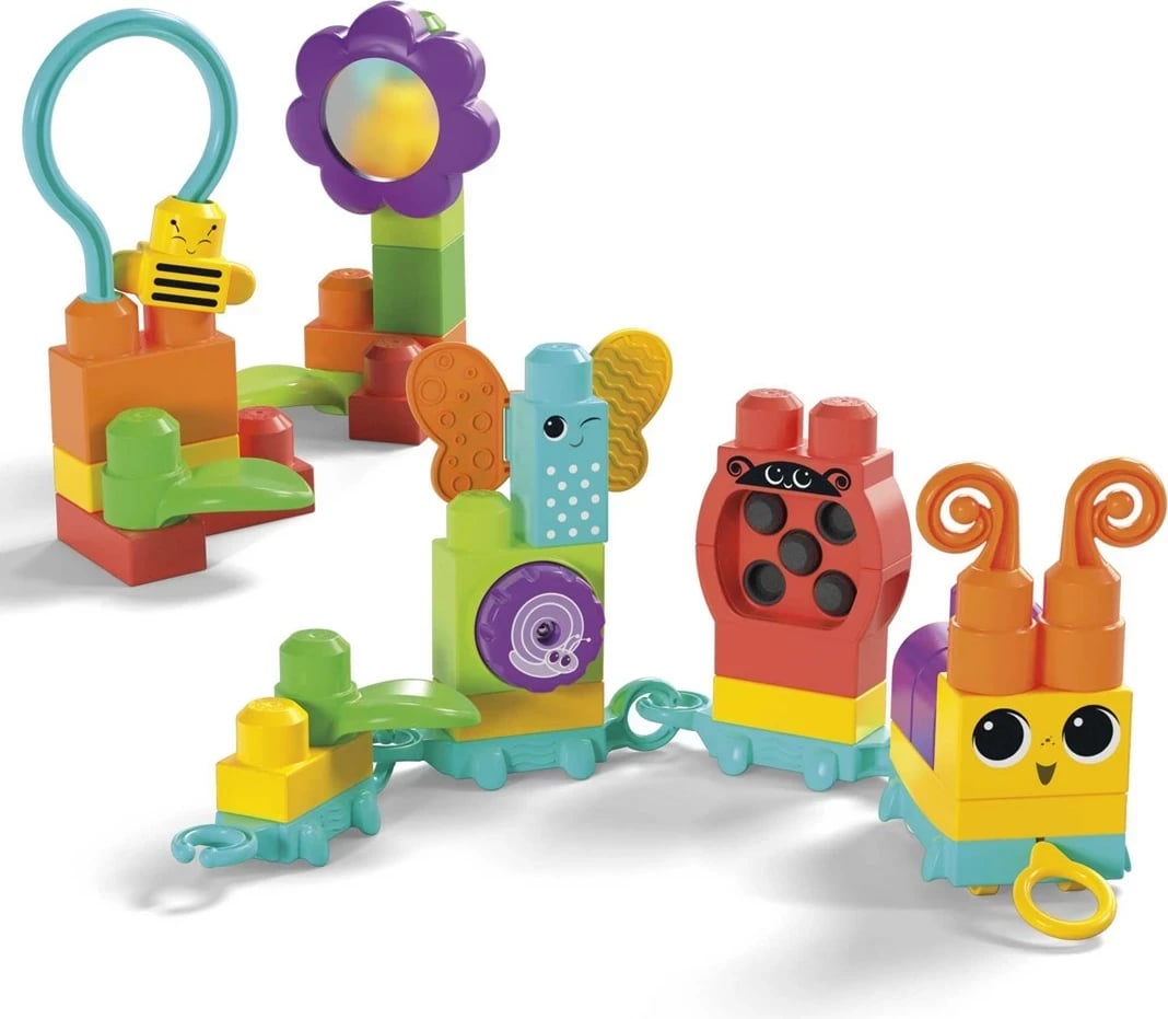 Lodra ndërtimi MEGA BLOKS HKN44, MATTEL, 30 pjesë, Shumëngjyrëshe