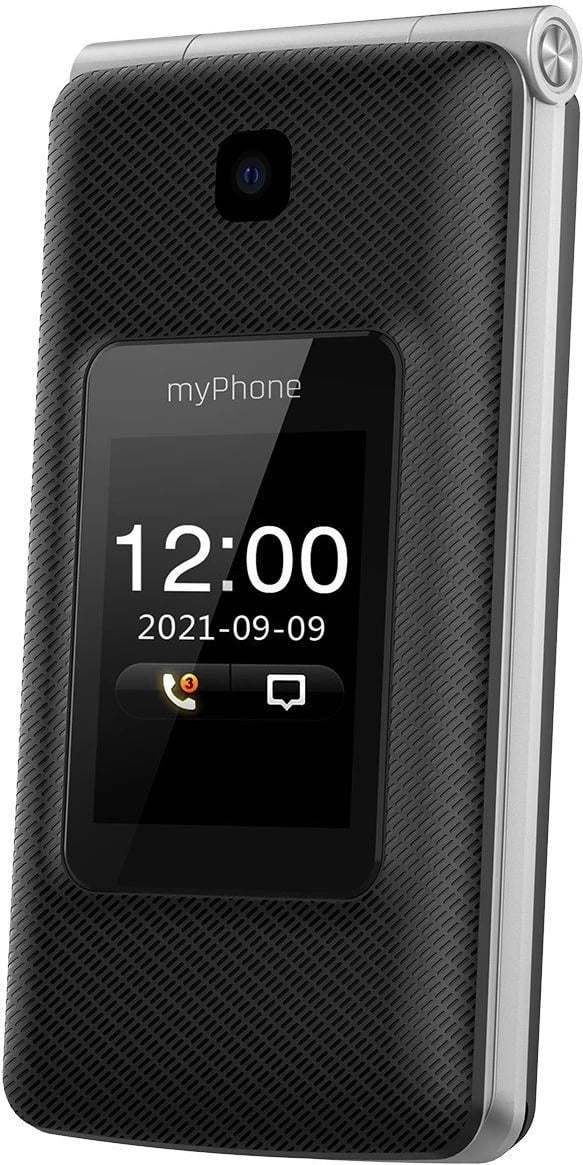 Celular myPhone Tango LTE, me 128 memorje të brendshme, ngjyrë e zezë