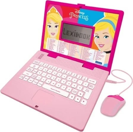 Laptop edukativ LEXIBOOK Princess, JC598DPi17, Rozë