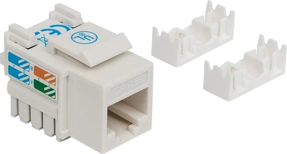 Konektor Intellinet 210355, RJ45 UTP Cat5e, Punch-Down, bardhë