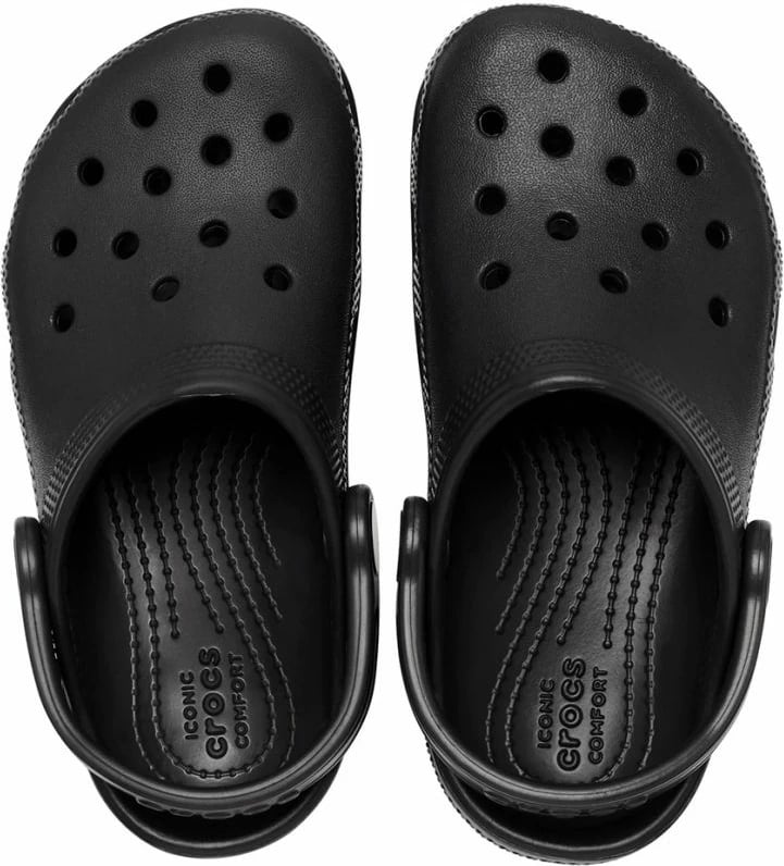 Papuqe për fëmijë Crocs, Classic Clog Jr, të zeza