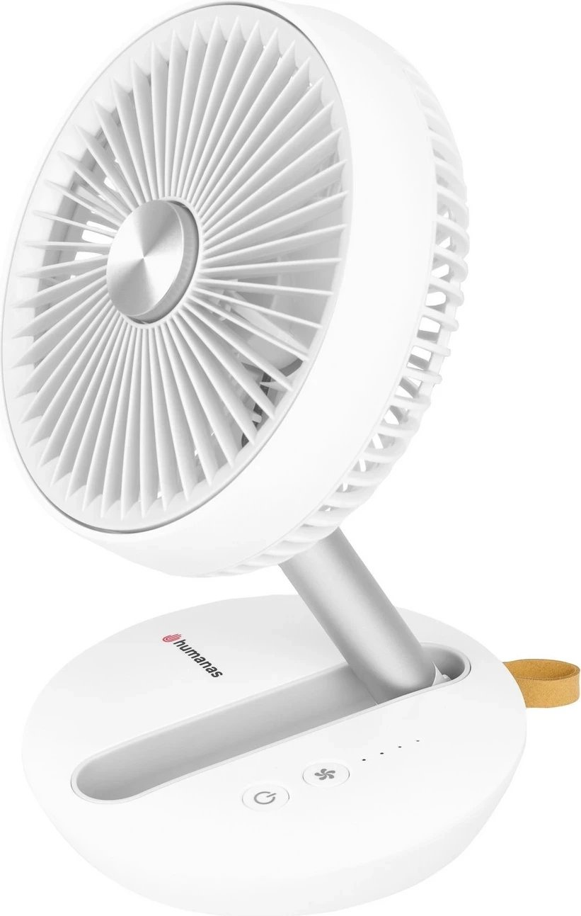 Ventilator portativ Humanas CoolAir F01,10W, i bardhë