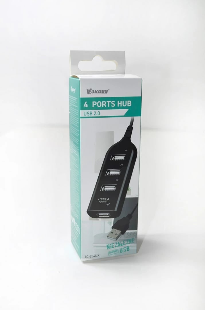 Hub USB 2.0 Vakoss TC-234UX, i zi