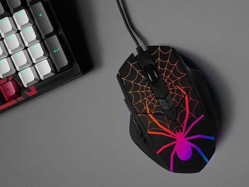 Maus Tracer GameZone Black Widow USB, i zi