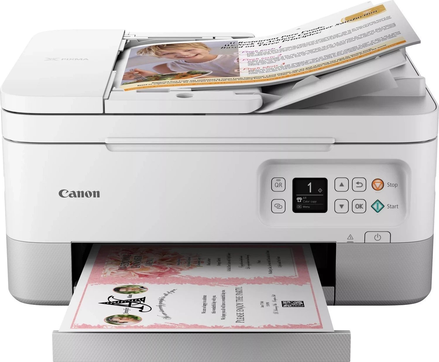 Printer Canon PIXMA TS7451A, i bardhë