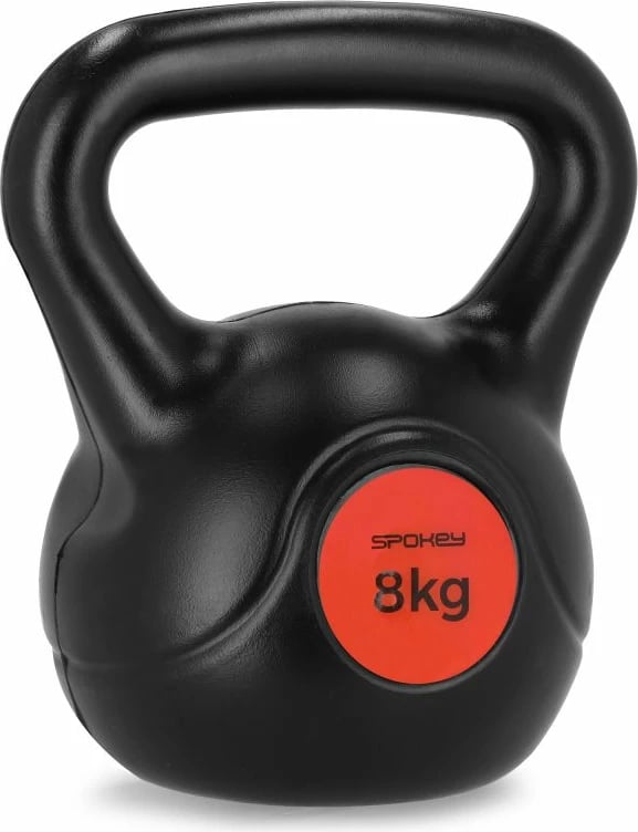 Kettlebell Spokey për meshkuj dhe femra, e zezë