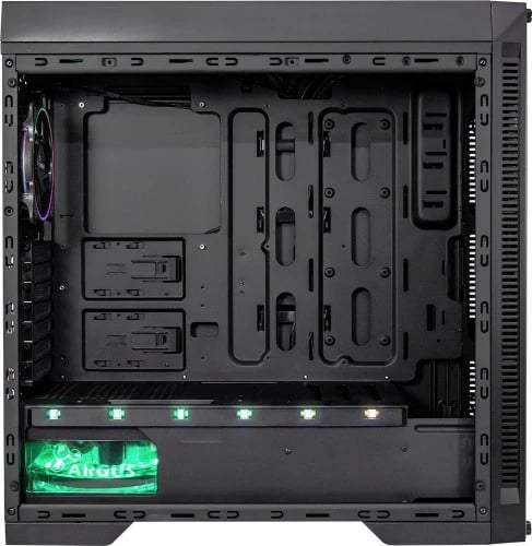 Kasë Inter-Tech X-908 Infini2, Tower, PC, ATX, ITX, micro ATX, Mini-ITX, e zezë