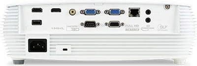 Projektor Acer P5535, 4500 ANSI lumens, DLP, WUXGA, bardhë