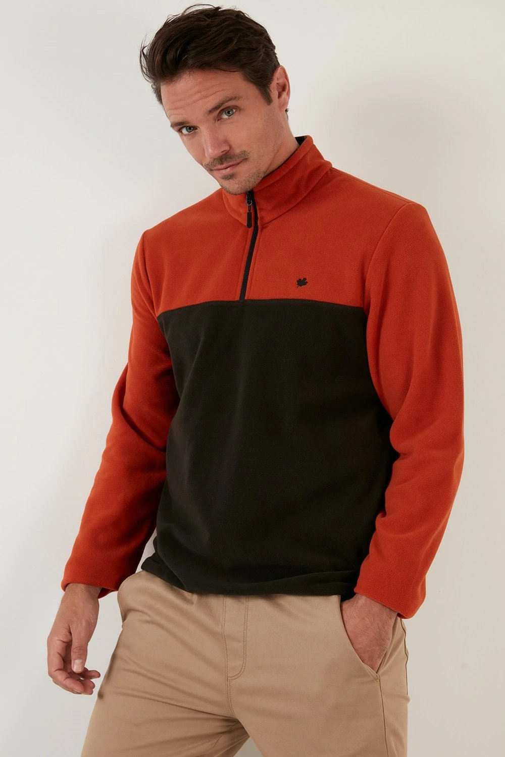 Duks për meshkuj Buratti Fleece 5906016, i zi