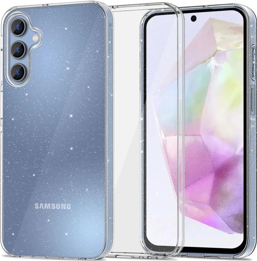 Mbështjellëse Tech-Protect për Samsung Galaxy A35, transparente